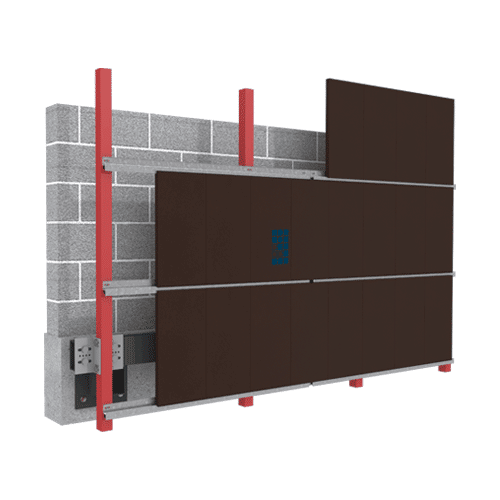 نمای خشک آجری جورچین-Jourchinco DRy Brick Facade