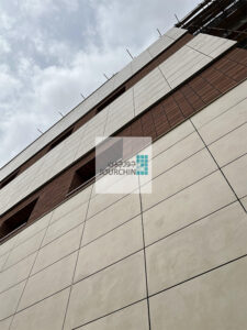 پروژه بیمارستان فوق تخصصی گل گهر سیرجان - نما خشک آجر جورچین-Jourchinco Dry Brick Facade-www.jourchinco.com