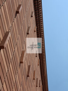 پروژه بیمارستان فوق تخصصی گل گهر سیرجان - نما خشک آجر جورچین-Jourchinco Dry Brick Facade-www.jourchinco.com