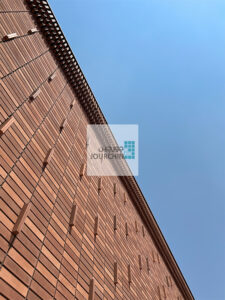 پروژه بیمارستان فوق تخصصی گل گهر سیرجان - نما خشک آجر جورچین-Jourchinco Dry Brick Facade-www.jourchinco.com