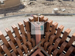 پروژه بیمارستان فوق تخصصی گل گهر سیرجان - نما خشک آجر جورچین-Jourchinco Dry Brick Facade-www.jourchinco.com